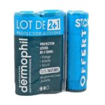 Dermophil indien stick lvres dsseches 4 grammes protection quotidienne lot de 3