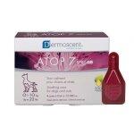Dermoscent atop 7 spot - on - solution pour peaux irritées de chien et chat - 4 pipettes 0 - 10kg Dermoscent atop 7 spot - on - solution pour peaux irritées de chien et chat - 4 pipettes 0 - 10kg