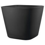 Deroma pot de fleurs carr� origin - 38 x 32 cm - 30 l - anthracite