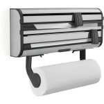 Dérouleur mural leifheit parat royal 25793 porte - rouleau cuisine en acier inoxydable pour 3 rouleaux ... Dérouleur mural leifheit parat royal 25793 porte - rouleau cuisine en acier inoxydable pour 3 rouleaux ...