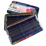Crayons de couleurs aquarellables - derwent - inktense - set de 72 - qualit� professionnelle - mixte