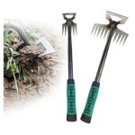 Désherbeur manuel - - 2 pièce arrache mauvaise herbe jardinage - acier de haute qualité - poignée ergonomique ... Désherbeur manuel - - 2 pièce arrache mauvaise herbe jardinage - acier de haute qualité - poignée ergonomique ...