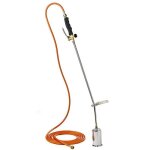 Desherbeur thermique professionnel pour raccordement  une bouteille de gaz externe butane et propane ...