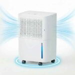 D�shumidificateur 12l � compresseur silencieux drainage auto ou manuel filtre amovible 42 db pour pi�ces ...