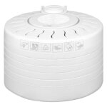 Déshydrateur - clatronic - dr 2751 blanc - 5 niveaux empilables - 35 kg daliments - 250 watt Déshydrateur - clatronic - dr 2751 blanc - 5 niveaux empilables - 35 kg daliments - 250 watt