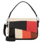 Sac  bandoulire desigual parks 23 cm - noir - synthtique - aimante - femme