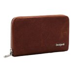 Desigual porte - monnaie marron pour femme dejavu fiona long wallet camel 275630 Desigual porte - monnaie marron pour femme dejavu fiona long wallet camel 275630