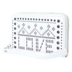 Desigual porte - monnaie noir gris pour femme - azabache mini zip wallet negro 83478