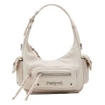 Desigual sac  paule crme pour femme omnia new london plus mini shoulder bag raw 266265