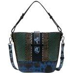 Sac - desigual - caracas azul lovety - bleu - bandoulire - zippe