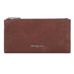 Porte - monnaie desigual - modèle wallets - couleur marron - fermeture à pression Porte - monnaie desigual - modèle wallets - couleur marron - fermeture à pression