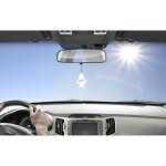 D�sodorisant voiture - arbre magique - artic white - parfum frais - design sobre - longue dur�e