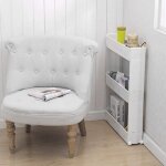 Desserte de cuisine 3 etages sur roulettes - marque - modle - polyvalent - facile dentretien - blanc ...