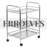 Desserte de cuisine en acier errolves - billot de cuisine 60x36x74cm - roulettes Desserte de cuisine en acier errolves - billot de cuisine 60x36x74cm - roulettes