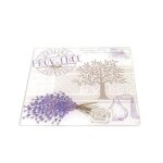 Dessous de plat en verre senteurs provence - faye - 20 x 20 cm Dessous de plat en verre senteurs provence - faye - 20 x 20 cm
