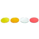 Dessous de verre - home deco factory - color�s - multicolore - d10cm