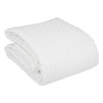 Dessus de lit kalia 240x260cm blanc - atmosphera cr�ateur dint�rieur