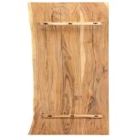 Dessus de meuble - lavabo en bois dacacia massif - men - 100x55x38 cm - laqu - tiroir(s) - style campagne ...