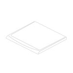 Dessus top lave - vaisselle 1515040300 beko grundig