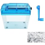 Destructeur de papier en abs broyeur papier a6 destructeur de documents manuel déchiqueteuse papier portable ... Destructeur de papier en abs broyeur papier a6 destructeur de documents manuel déchiqueteuse papier portable ...