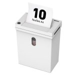 Destructeur de papier ideal shredcat 8100 cc coupe crois�e niveau de s�curit� p - 4 12 feuilles 20 litres ...