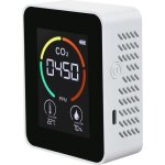 D�tecteur de qualit� de lair domestique moniteur multifonctionnel de co2 - temp�rature - humidit� ppm ...