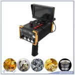 D�tecteur dor d�tecteur de m�taux avec affichage port�e de 1000 m profondeur de 30 m jardin ustensiles ...