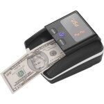 Dtecteur de faux billets portable dtection uv / mg / ir avec batterie rechargeable