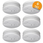 Détecteur de fumée elro fs1105p - 230v - branchement secteur - batterie de secours 5 ans - 6 pièces Détecteur de fumée elro fs1105p - 230v - branchement secteur - batterie de secours 5 ans - 6 pièces