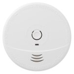 Dtecteur de fume evacuate - nf autonomie 5 ans - capteur optique - blanc