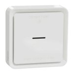 D�tecteur de fum�e sur batterie - schneider electric - cct599002 - batterie 10 ans - alertes connect�es ...