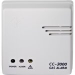Dtecteur de gaz - cordes haussicherheit - cc - 3000 - electrique - rectangulaire - blanc