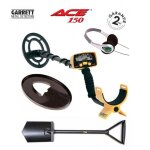 Dtecteur de mtaux garrett ace 150 - jaune et noir - pile - plastique - 35 h - visuel - mtal