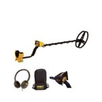 Dtecteur de mtaux garrett euro ace - disque double d - noir - autonomie 35h - pile - sonore - ecran ...