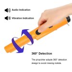 Détecteur de métaux pinpointer - tip - sensibilité élevée 360° - alarme de distance Détecteur de métaux pinpointer - tip - sensibilité élevée 360° - alarme de distance