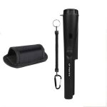 D�tecteur de m�taux portable balayage 360� vibration alarme lumineuse - 20 / - 60 ? noir