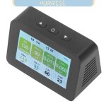 D�tecteur de moniteur de qualit� de lair int�rieur pm2. 5 pm1. 0 pm10 affichage de la minuterie compteur ...