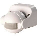 Dtecteur de mouvement extrieur - scs sentinel - lightsensor blanc - porte 12m - angle 180
