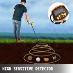 D�tecteur dor de d�tection deau � haute sensibilit� de chasseur de tr�sor de profondeur de d�tection ...