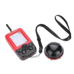 Dtecteur de poisson sans fil sonar capteur de sonar 100m fishfinder ecran lcd profondeur echo sondeur ...