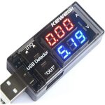 D�tecteur usb multim�tre num�rique voltage de la tension de courant testeur de courant lcd amm�tre voltm�tre ...