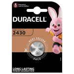 Deux (2) x duracell cr2430 pile bouton au lithium 3 v emball�es sous blister nouvelle g�n�ration