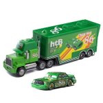 Deux voitures e - jouets flash mcqueen mod�le en alliage m�tallique moul� jackson storm mater 1:55 cadeau ...