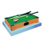 Devessport mini billard de table avec retour de balles - idal pour enfants avec accessoires.