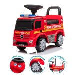 Devessport porteur enfant camion pompier mercedes antos licence officielle sirne lumineuse sons rangement ...