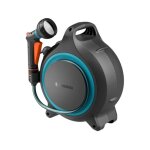 D�vidoir automatique portable - gardena - movematic - tuyau de 125 m � 85 mm + tuyau de raccordement ...