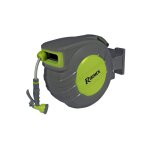 Dvidoir automatique - ribimex - prd43p - 40m tuyau pvc -  12, 5mm - systme d'enroulement lent