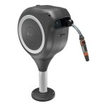 Dvidoir automatique pour terrasse - gardena - rollup - s - blanc - longueur 15 m - tuyau 13 mm