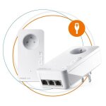 Devolo magic 2 lan triple - starter kit - 2 adaptateurs 3xgige - 2400 mbits / s