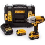 Dewalt boulonneuse � chocs brushless dcf899p2 - 950 nm - livr�e avec 2 batteries 18 v et chargeur multi ...